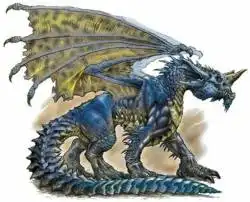 Cromatic Blue Dragon Ancient